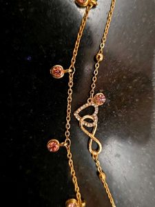 Anklet with Infinity Charm