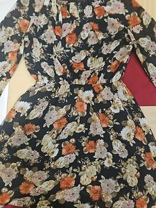 Floral Print Mini Dress