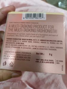 Lakme Powerplay Priming Powder Foundation Compact