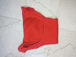 Puff Sleeves Rouge Top