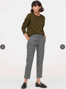 H&M Checkered Trousers