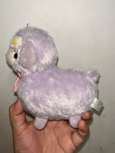 Cute Lamb Plushie Keychain
