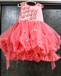 Butterfly Themed Party Frock