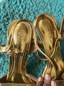 Gold Corsica Flats