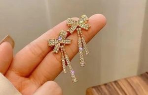 Bow Drop Earrings
