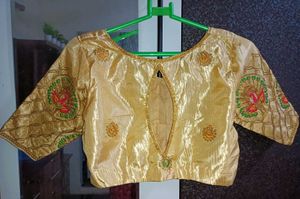 Gold Embroidered Blouse