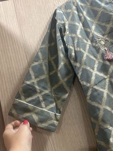 Grey 2 Pc Kurti
