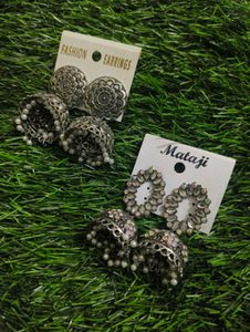 Boho Style Earrings - 2 Pair Set