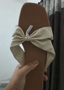 Cute Bow Detail Flats..No Delivery Charges
