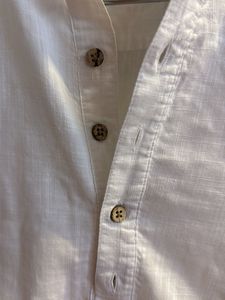 ZARA White Unisex Shirt