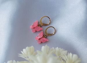Butterfly Drop Earrings