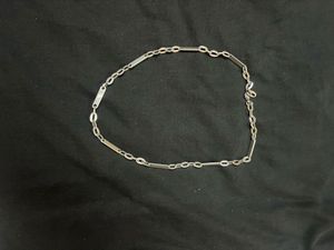 Sword Heart Silver Chain