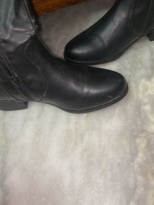 Black Knee High Boots