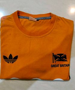 Orange Adidas T-Shirt