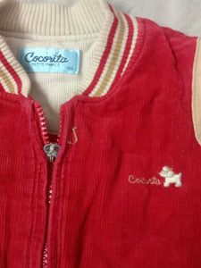 Cute Red Baby Jacket