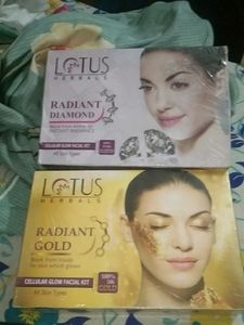 Lotus Diamond & Gold Facial Kit