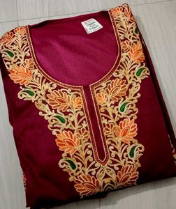 Brand New Velvet Kurta Pant Shawl Set