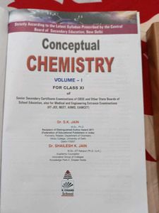 S Chand Class 11th Chemistry Volume 1 &amp; 2 Book