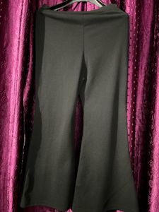Elegant Black Flared Pants