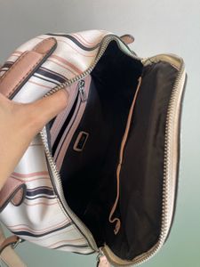 Authentic Guess Striped Backpack