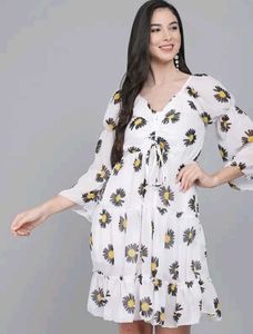 Fit & Flare Floral Dress