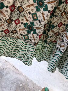 Patterned Ethnic Dress