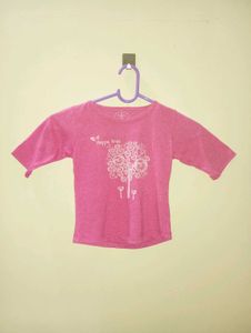 4 Girls T-shirt 5-6 Years