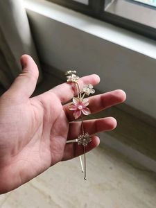 Floral Metal Hair Band