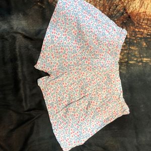 Floral Print Shorts