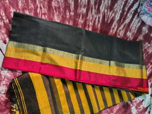 Cotton Silk Handloom Saree