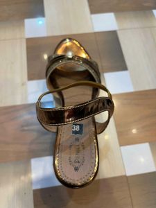 Elegant Bronze Sandals