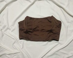 Brown Corset Top