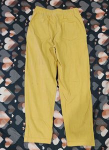 Plaid Shirt &amp; Mustard Pants