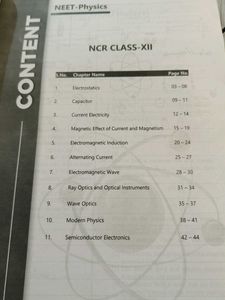 Class 12 Allen NCERT Revision