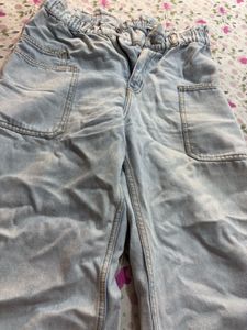 Stylish Light Blue Denim Joggers