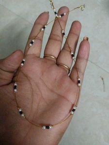 Black Beads Chain All Colours Available