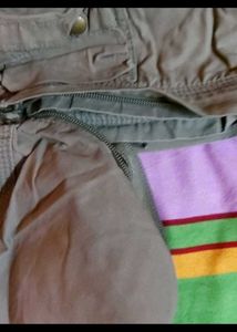 Convertible Cargo Pants &amp; Sweater woolen combo