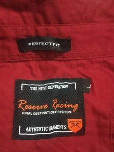 Red Casual Shirt