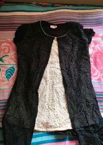 Clearance Sale Lace Top with Shrug