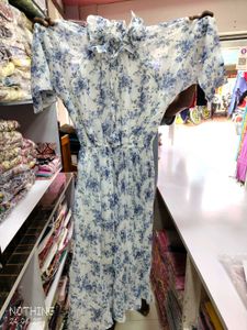 Floral Print Maxi Dress