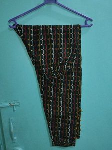 Patterned Casual Pants