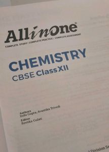 All In One For Physics And Chemistry XII