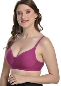 Women T-Shirt Lightly Padded Bra