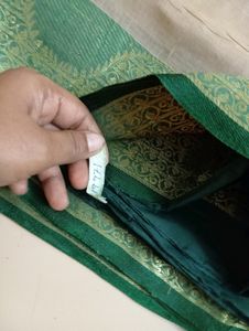 Elegant Green Border Saree