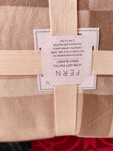 Single Ultra Soft Knitted Blanket