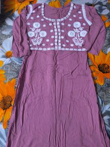 Embroidered Kurta with Jacket