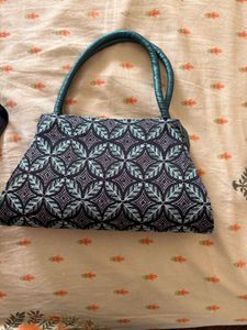 Vintage Embroidered Handbag