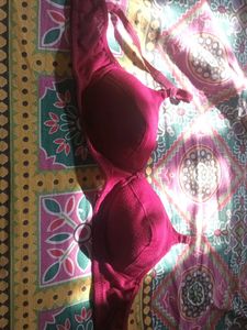 Maroon Bra