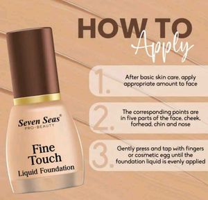 New Seven Seas Liquid Waterproof Foundation