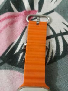 Orange Apple Watch Band